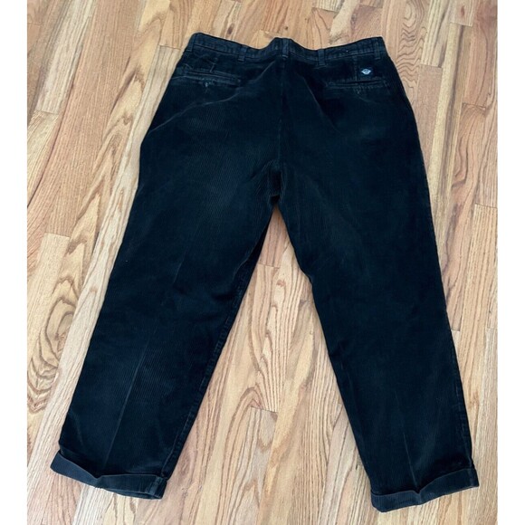 Vintage 90s Y2K Dockers Baggy Corduroy Pants Wide Wale Skater Brown 40 x 29 - Picture 2 of 6
